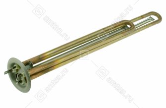 ТЭН (нагреватель) водонагревателя 2500W RF 64 Thermowatt (медь, М4, клеммы под разъем + под винт, фланец 64 мм) 
