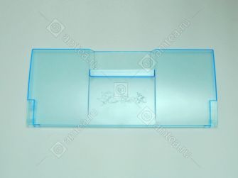 Панель передняя верхняя (синяя, с рисунком) морозильной камеры холодильника Beko