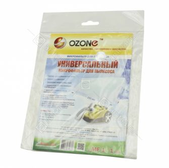 Микрофильтр универсальный для пылесоса, 250х200 мм