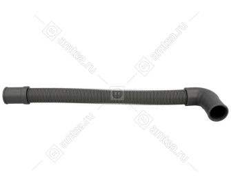 Шланг сливной (патрубок) посудомоечной машины вход Г-образный Ø22 L=350 Midea, Gorenje, Asko, Korting