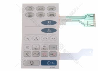 Сенсорная панель кнопок (мембрана) для СВЧ Samsung M9G45