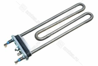 ТЭН (нагреватель) L=230 мм, 1950W, прямой с отверстием для металл. баков