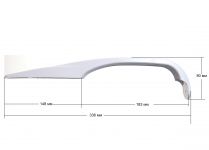 Ручка двери (без резинки) холодильника Indesit, Ariston, Stinol