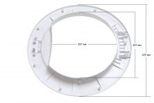 Внешнее обрамление люка стиральной машины Samsung