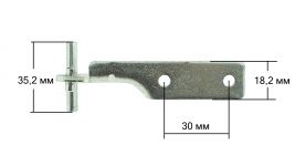 Петля (навеска) центральная холодильника Stinol, Indesit, Ariston