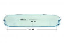 Балкон холодильника Свияга, Pozis Премьер средний (овальное крепление)