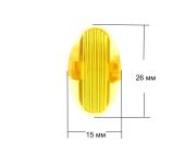 Линза желтая лампочки газовой плиты Ardo, Gorenje