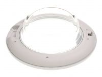 Люк в сборе (малый вылет стекла) стиральной машины Indesit, Ariston