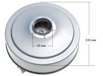 Мотор пылесоса 1400W H=113 мм, D=135 мм с отбортовкой Samsung