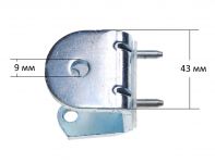 Петля двери (нижняя) холодильника Beko 