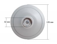 Мотор пылесоса 2200-2400W H=120 мм, D=135 мм VCM-M30AU для пылесоса Samsung (Not Original)