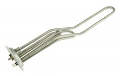 ТЭН (нагреватель) водонагревателя 2000W RF 92 ИТА (нержавейка, М6, фланец 92 мм) изогнутый