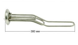 ТЭН (нагреватель) водонагревателя 2000W RF 92 ИТА (нержавейка, М6, фланец 92 мм) изогнутый