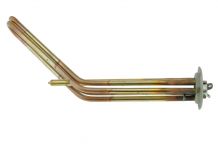 ТЭН (нагреватель) водонагревателя 2000W RF 64 Thermowatt (медь, М4, фланец 64 мм) изогнутый, клеммы под винт