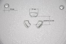 Тарелка СВЧ 255 мм Samsung с креплениями под коплер 