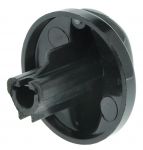 Ручка регулировки конфорки плиты Gefest черная