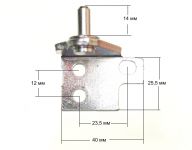 Петля двери (нижняя/левая) холодильника Gorenje