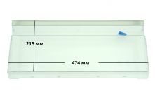 Панель среднего ящика морозильной камеры холодильника Samsung