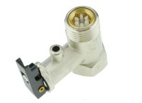 Предохранительный (обратный) клапан с рычажком водонагревателя 1/2