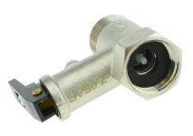 Предохранительный (обратный) клапан с рычажком водонагревателя 1/2