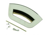 Ручка люка (комплект, хром) стиральной машины Indesit, Ariston