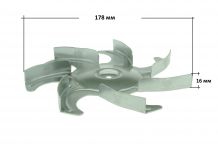 Крыльчатка вентилятора духовки Beko