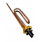 ТЭН (нагреватель) водонагревателя 1500W RCA Thermowatt (медь, фланец 48 мм, без места под анод) под овальный фланец