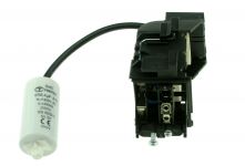 Клеммный узел в сборе (пусковое реле, РКТ-9, конденсатор) холодильника Атлант