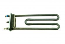 ТЭН (нагреватель) L=200 мм, 2000W, прямой с отверстием стиральной машины Bosch, Siemens, Hansa
