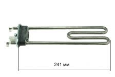 ТЭН (нагреватель) L=233 мм, 1600W, прямой с датчиком стиральной машины Candy