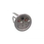 ТЭН (нагреватель) водонагревателя 800W RF (нержавейка, фланец 72 мм, M6) клеммы под разъем, L165мм