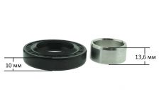 Сальник 30х50,55 х10/12 + втулка бесшовная (25х30 мм) для ремонта крестовины