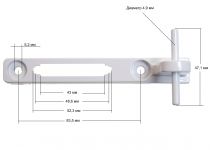 Петля двери холодильника Bosch, Siemens