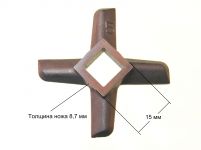 Нож № 8 мясорубки Bosch, Zelmer ORIGINAL