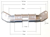 Петля люка стиральной машины Bosch, Siemens 