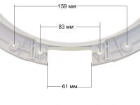Внутреннее обрамление люка (без петли) стиральной машины Samsung