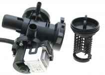 Насос с улиткой в сборе стиральной машины LG 